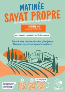 Affiche Opération ville Propre